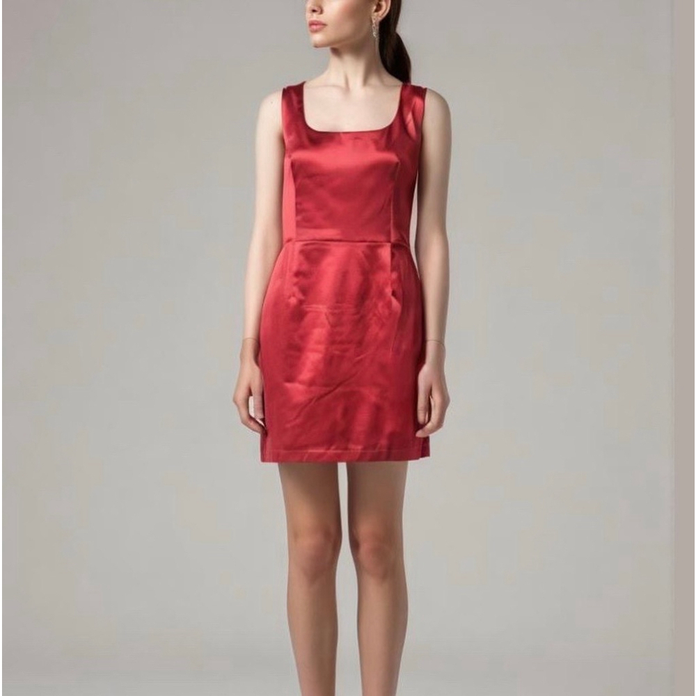 Fiorucci Sheath Dress Size S Fuschia $350 MSRP